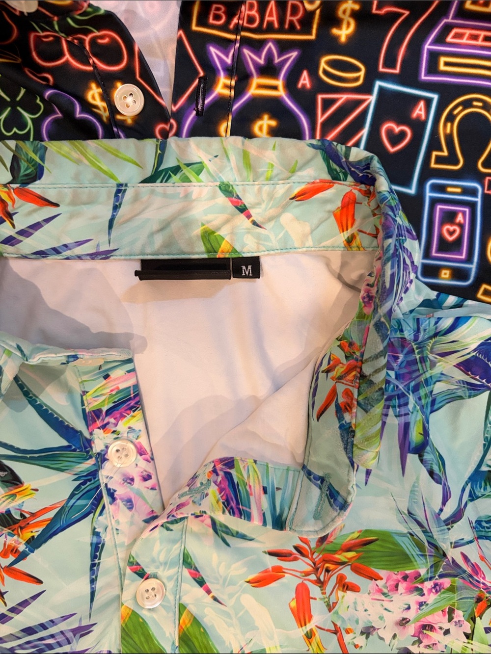 Sunday Swagger Mens medium golf shirts- 2 pack! - Picture 3 of 5